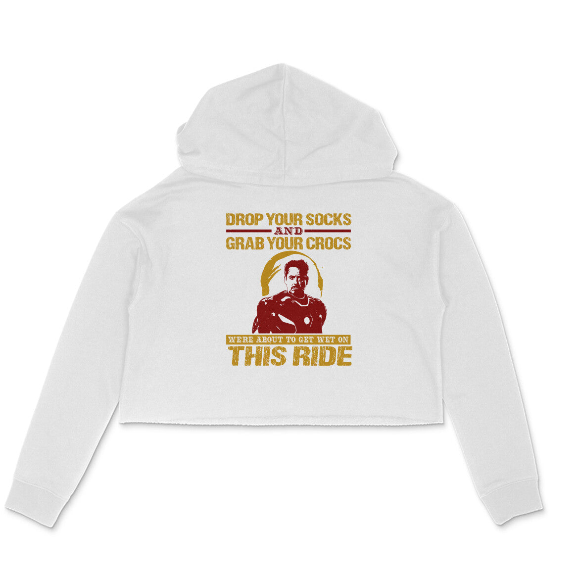 TNH - Women's Crop Hoodies - Iron Man - Ride