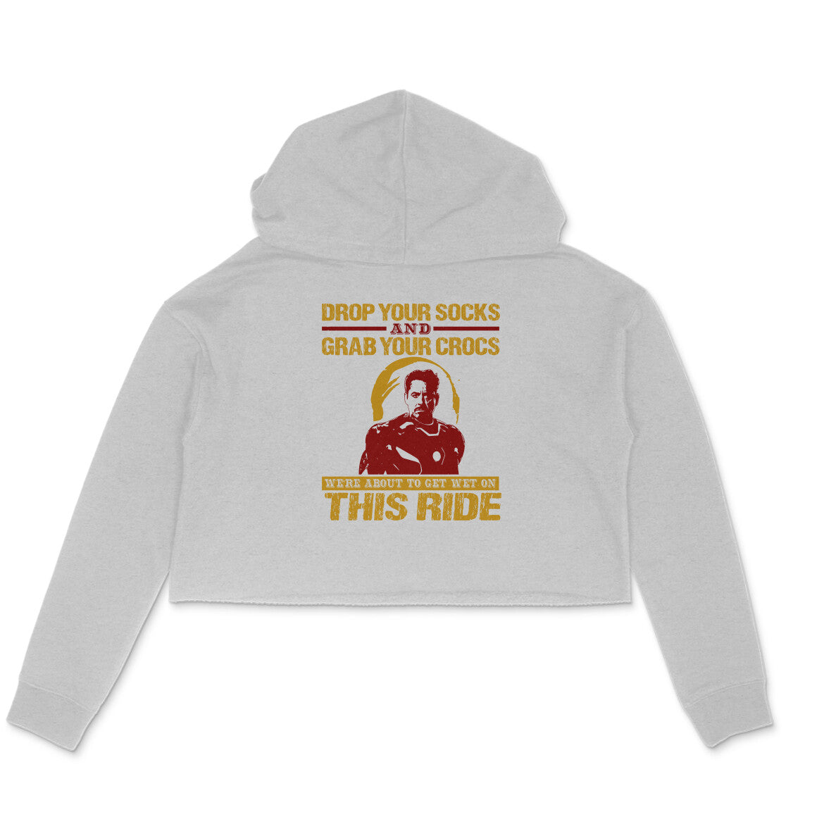 TNH - Women's Crop Hoodies - Iron Man - Ride