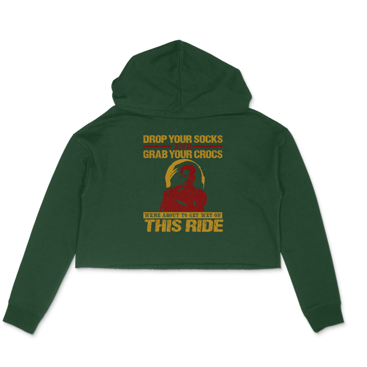 TNH - Women's Crop Hoodies - Iron Man - Ride