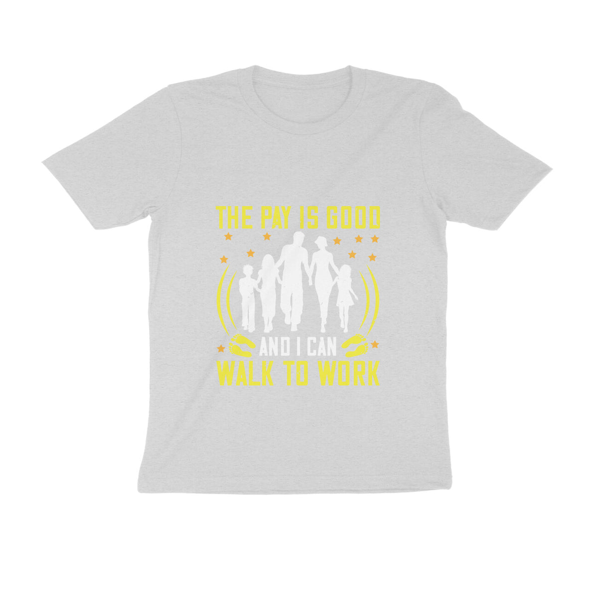 TNH - Men's Round Neck Tshirt - Walk to Work