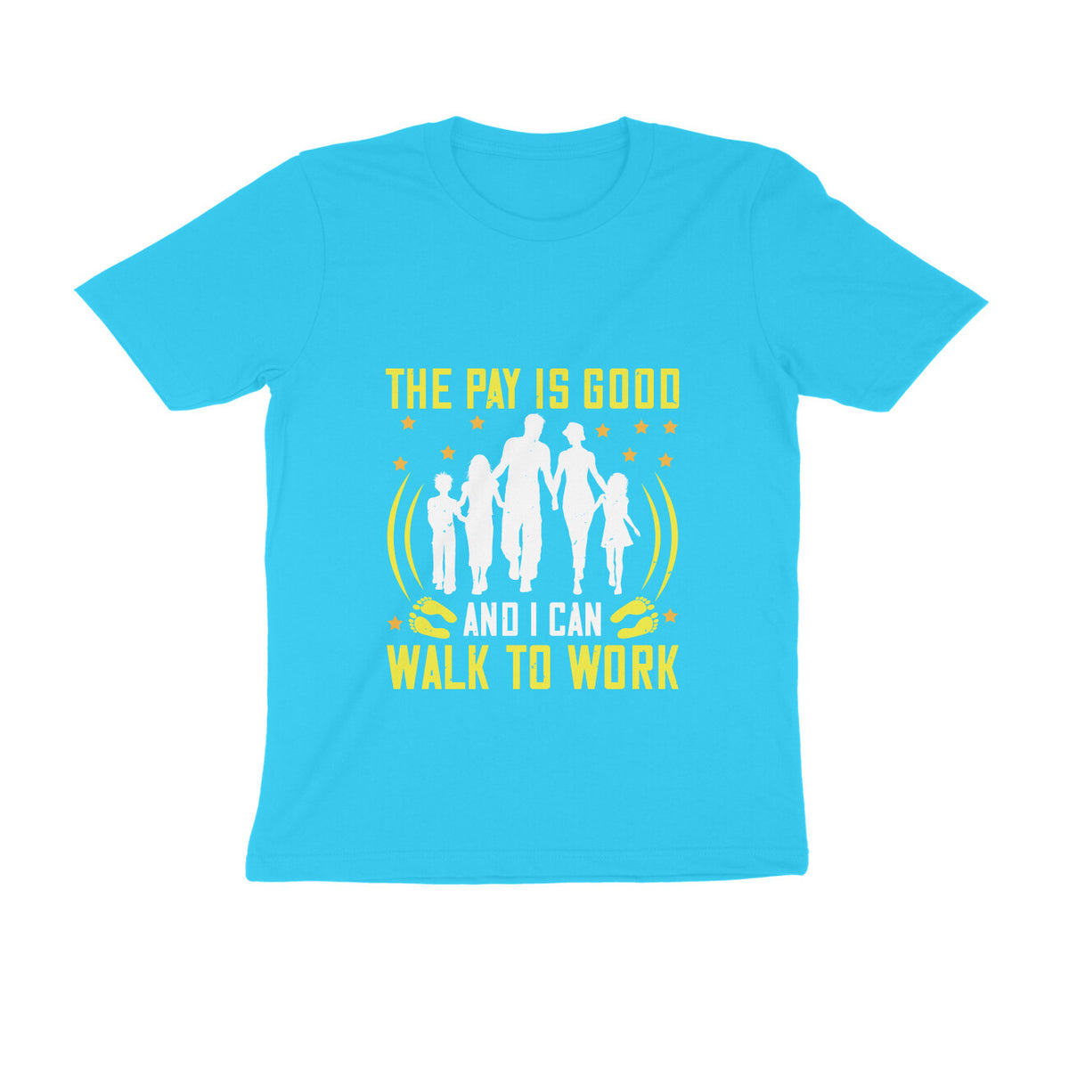 TNH - Men's Round Neck Tshirt - Walk to Work