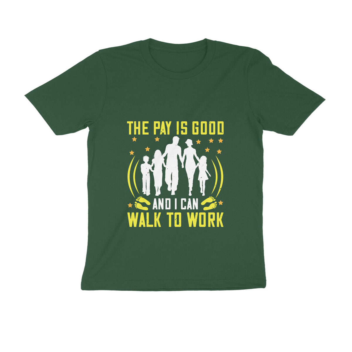 TNH - Men's Round Neck Tshirt - Walk to Work