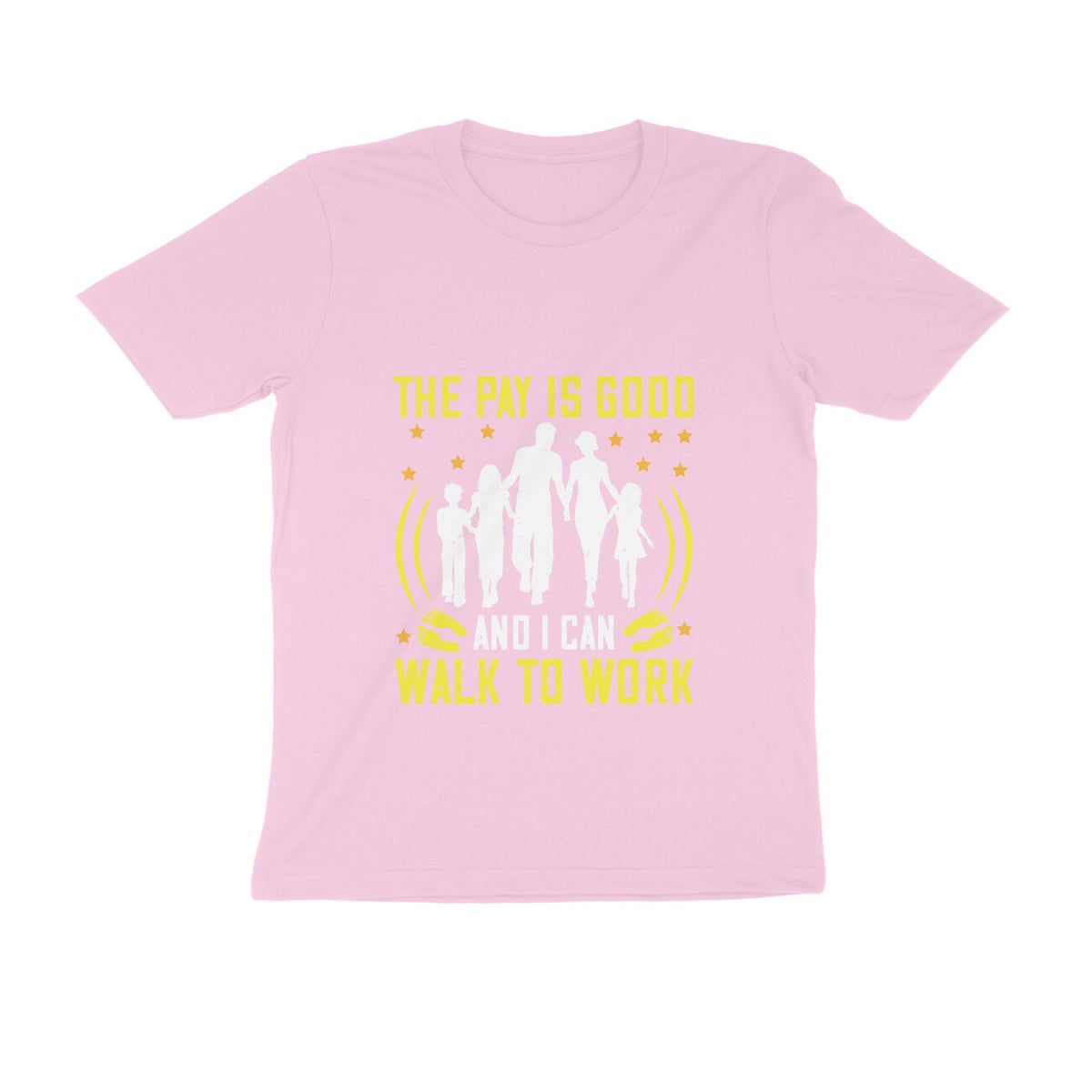 TNH - Men's Round Neck Tshirt - Walk to Work