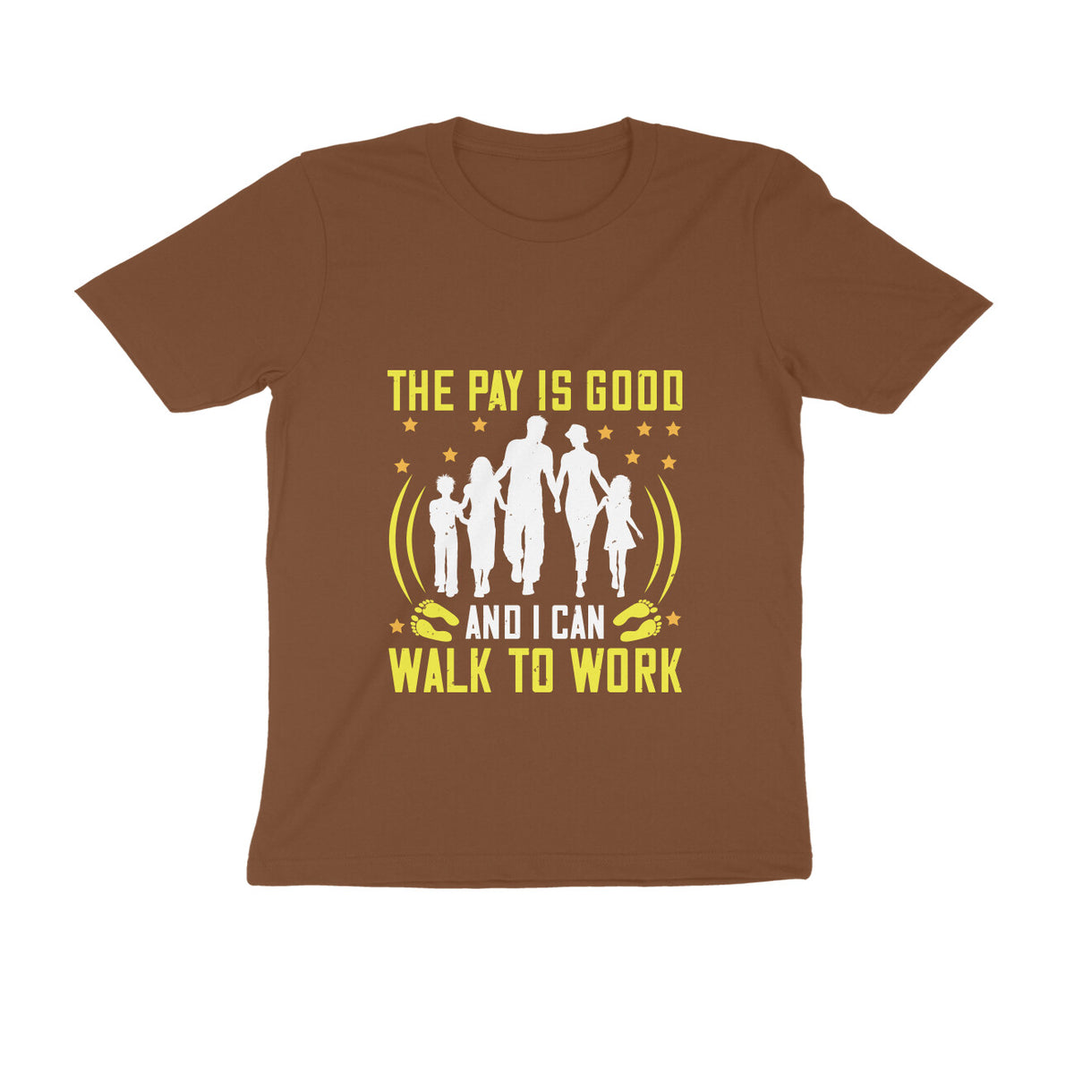 TNH - Men's Round Neck Tshirt - Walk to Work