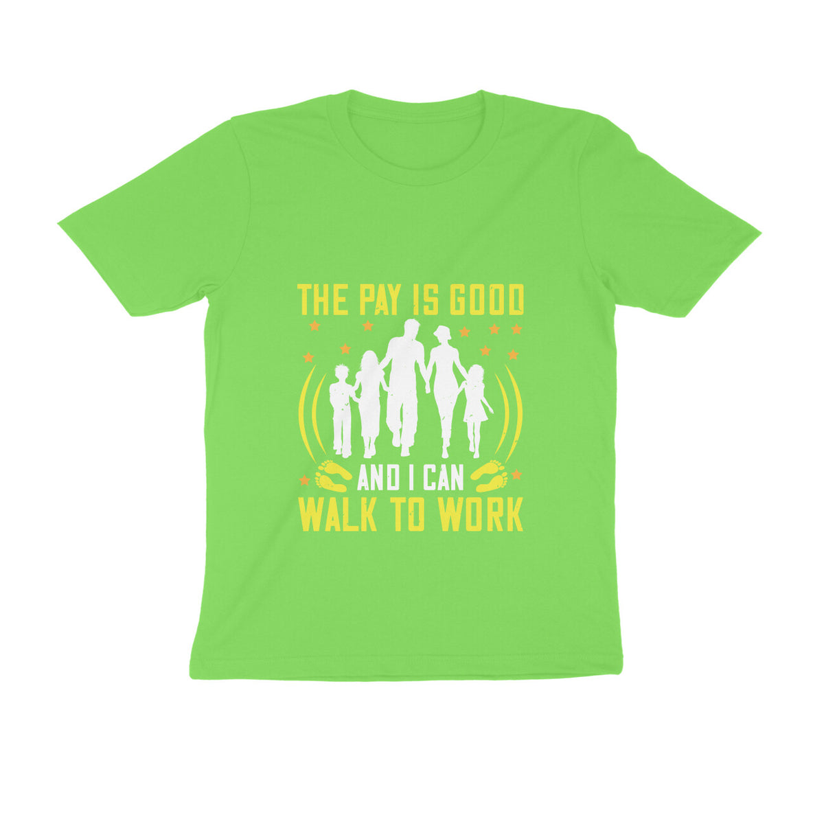 TNH - Men's Round Neck Tshirt - Walk to Work