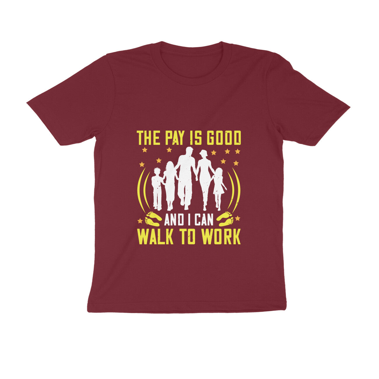 TNH - Men's Round Neck Tshirt - Walk to Work