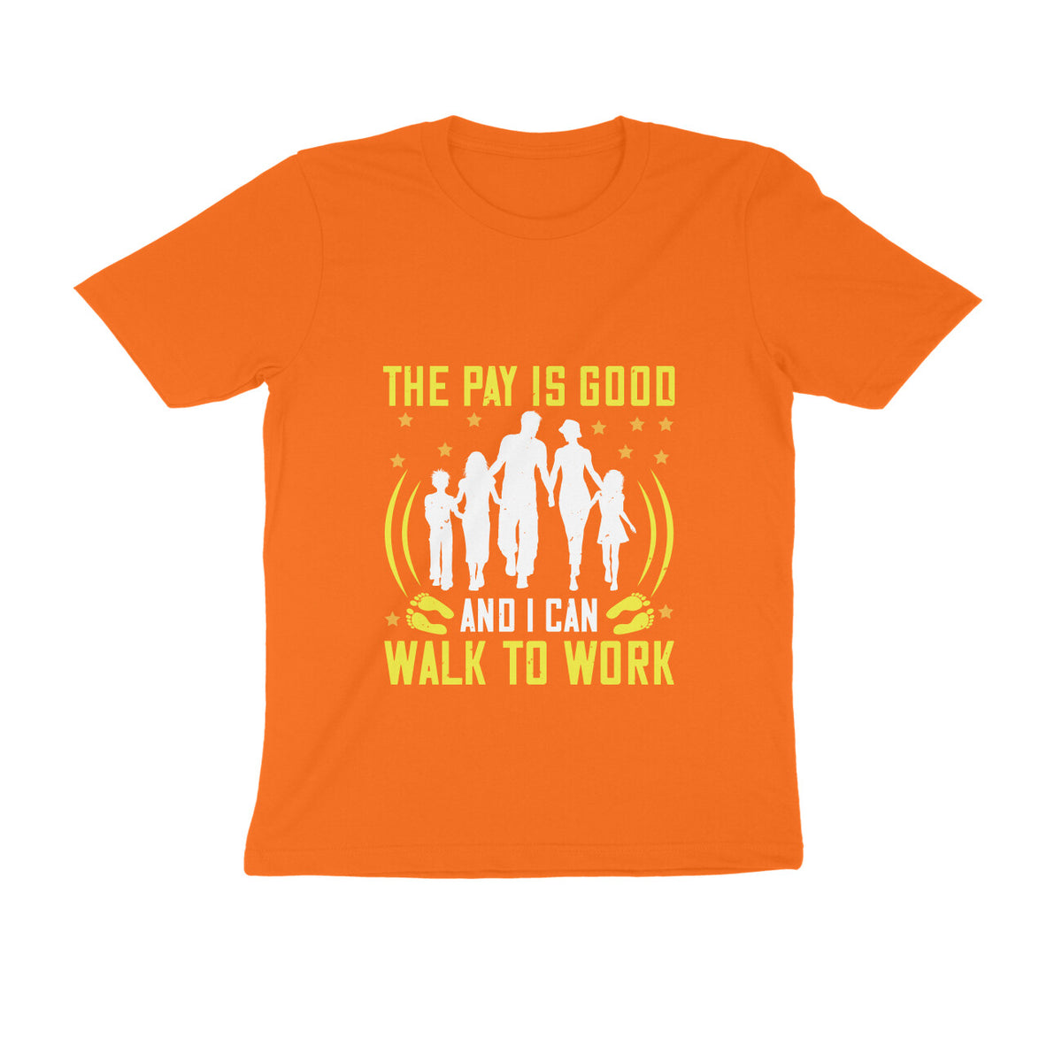 TNH - Men's Round Neck Tshirt - Walk to Work