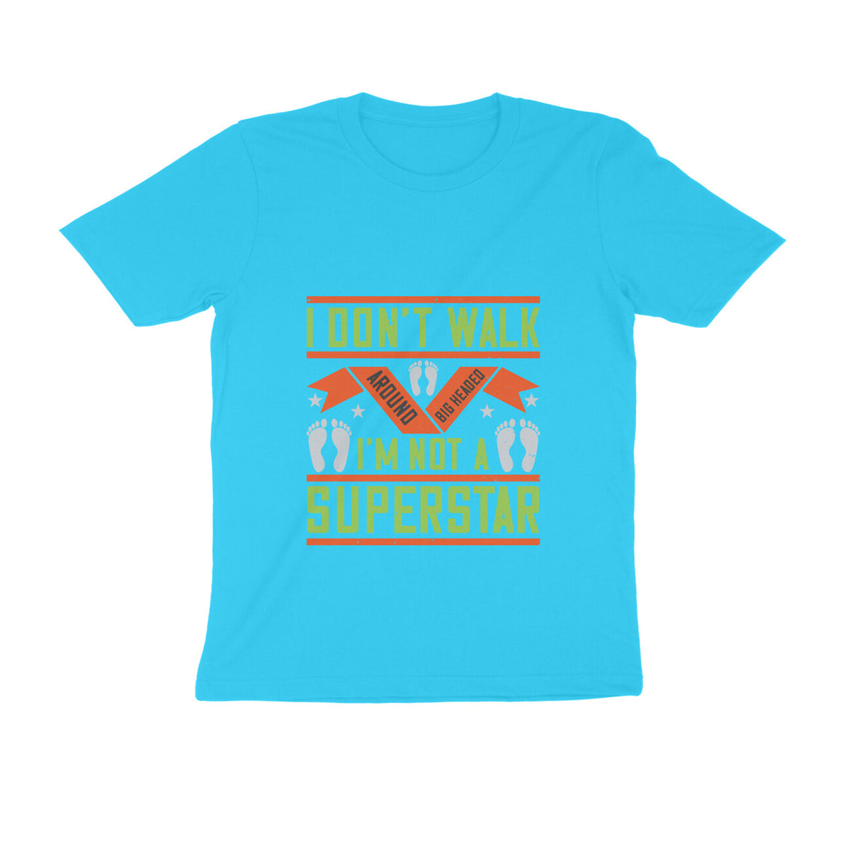 TNH - Men's Round Neck Tshirt - I Don't Walk