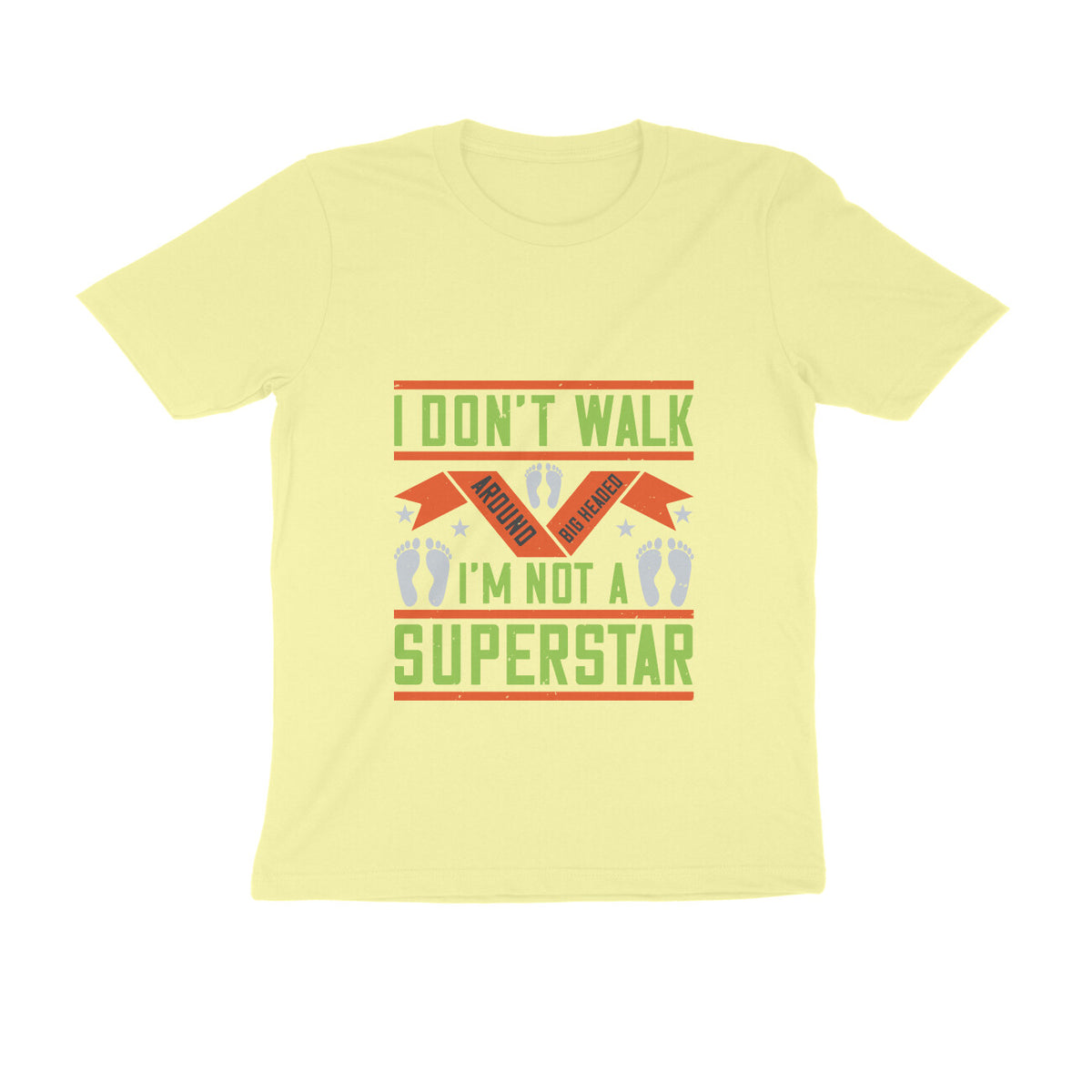 TNH - Men's Round Neck Tshirt - I Don't Walk