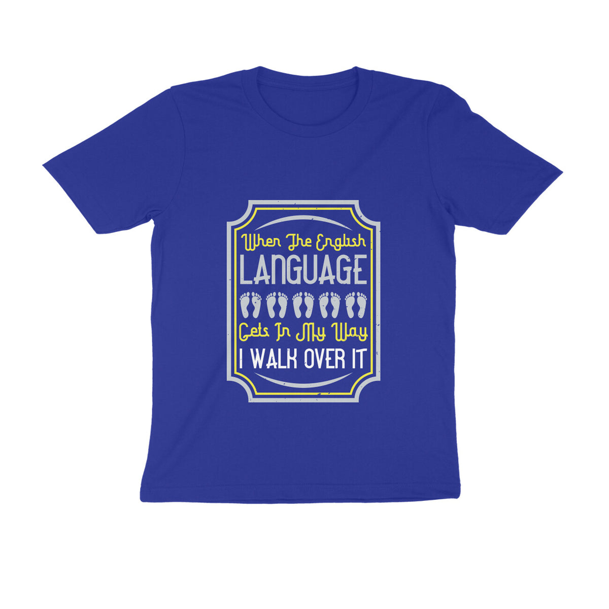 TNH - Men's Round Neck Tshirt - I Walk Over It