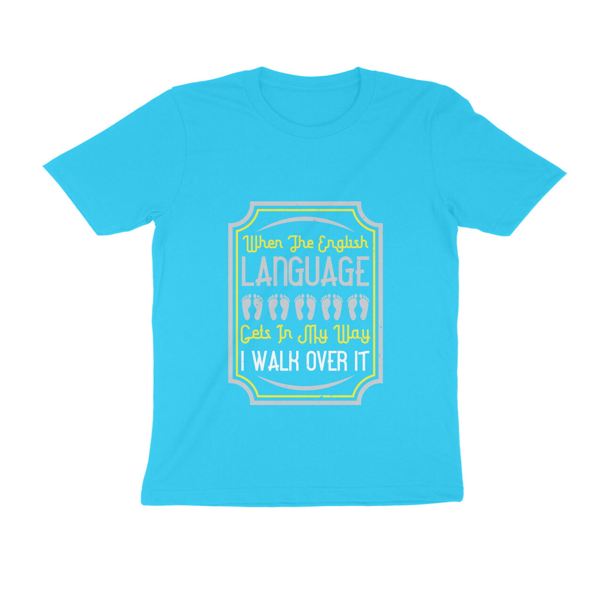 TNH - Men's Round Neck Tshirt - I Walk Over It