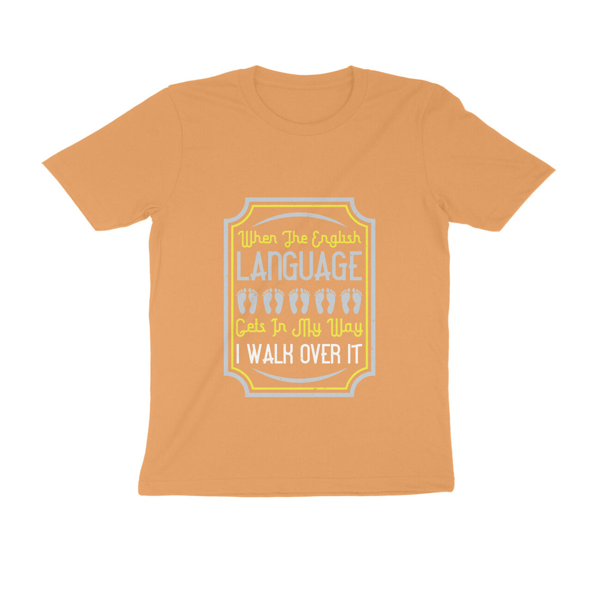 TNH - Men's Round Neck Tshirt - I Walk Over It