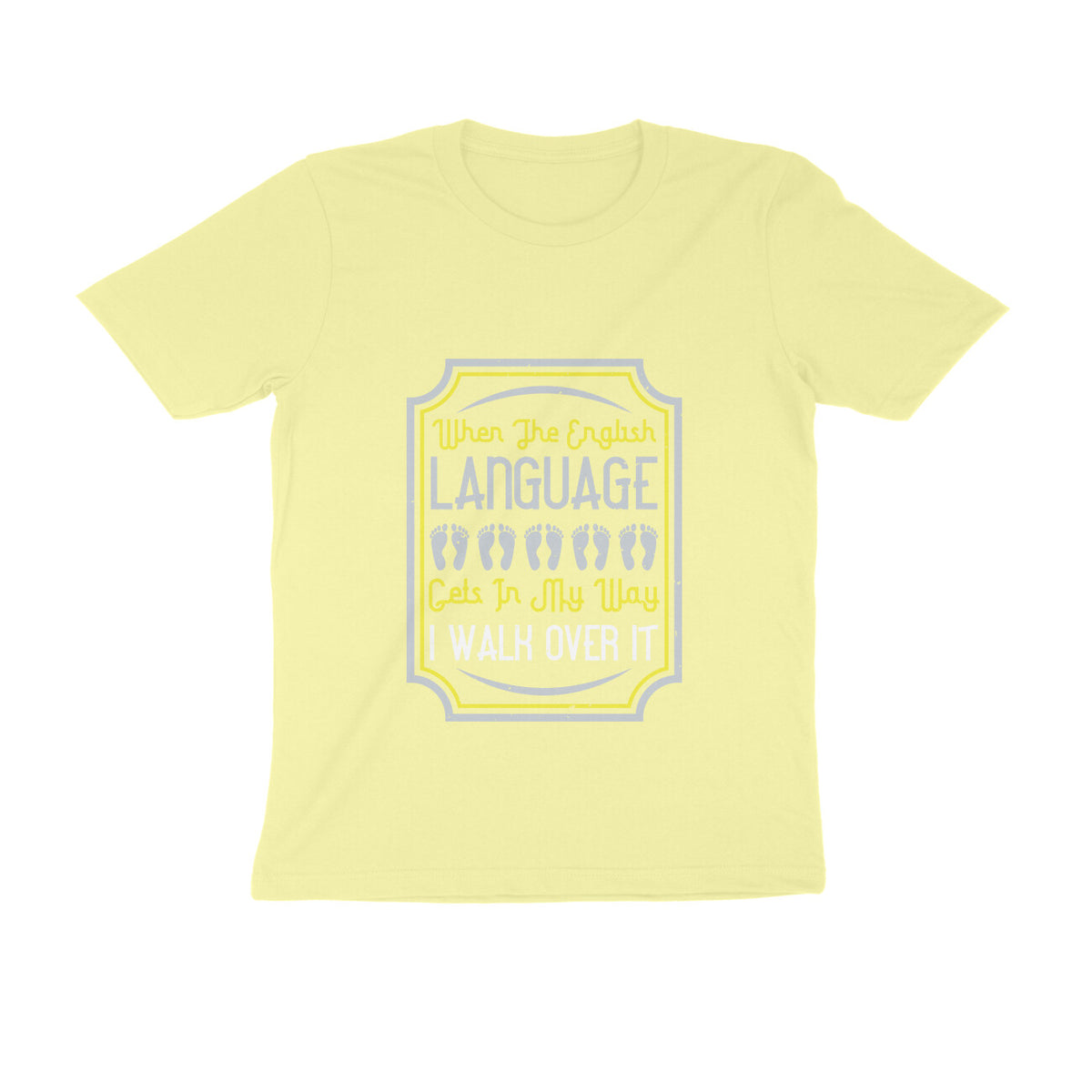 TNH - Men's Round Neck Tshirt - I Walk Over It