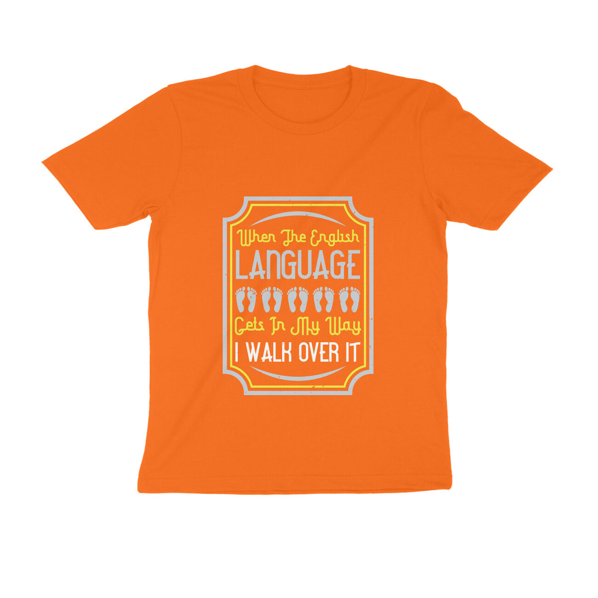 TNH - Men's Round Neck Tshirt - I Walk Over It