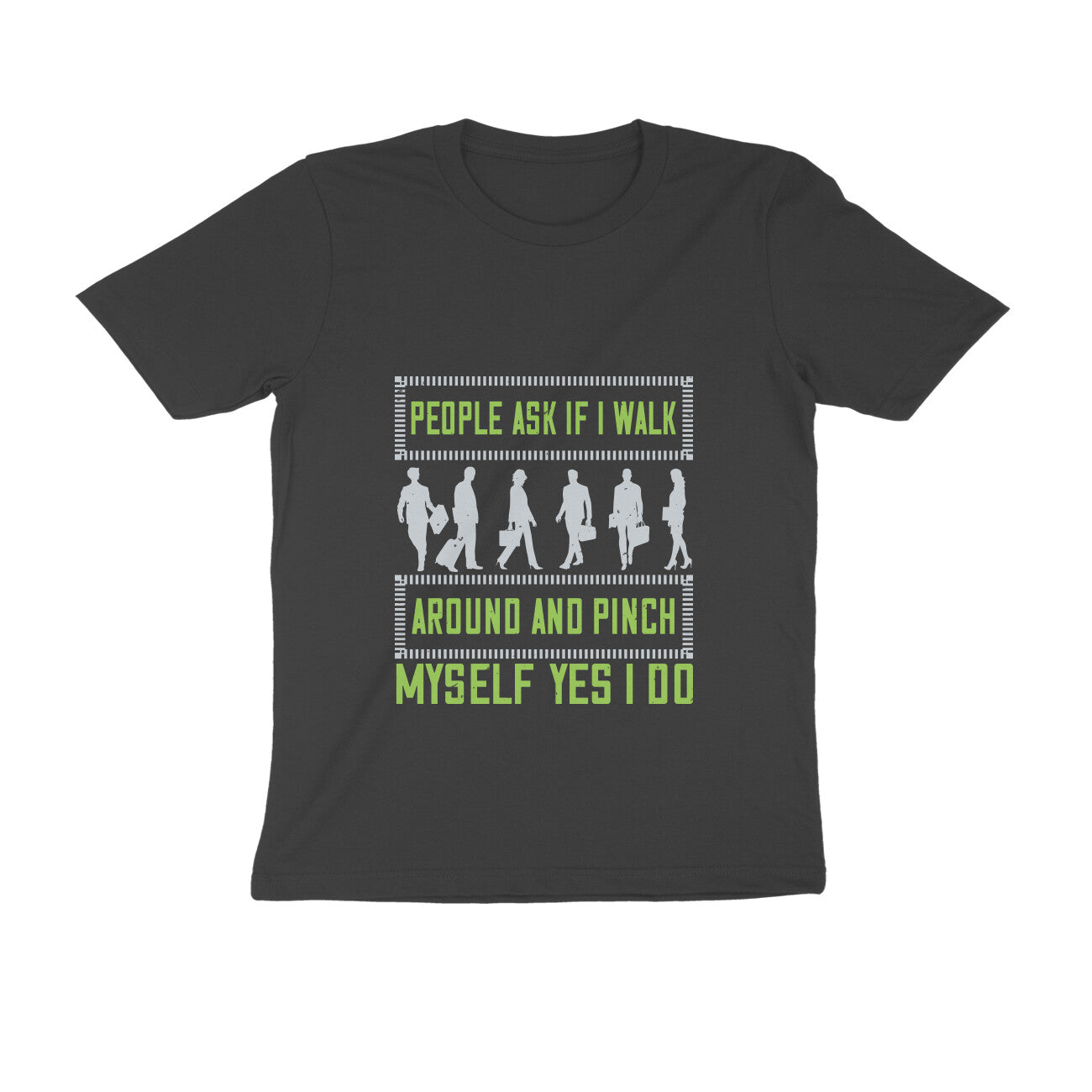 TNH - Men's Round Neck Tshirt - If I Walk