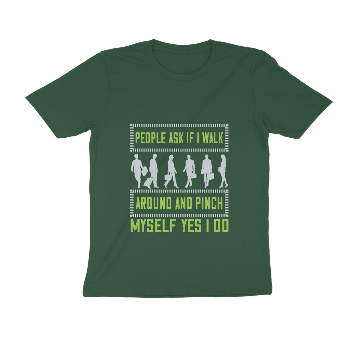 TNH - Men's Round Neck Tshirt - If I Walk