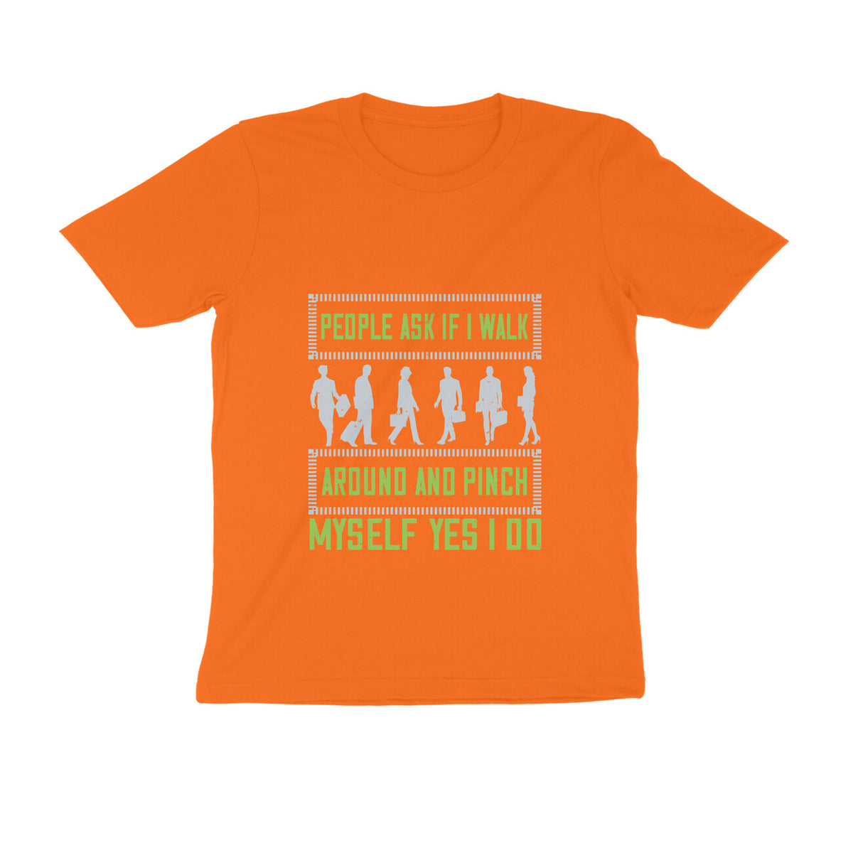 TNH - Men's Round Neck Tshirt - If I Walk