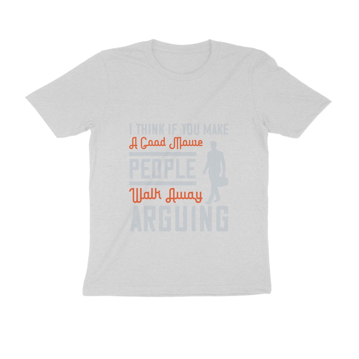 TNH - Men's Round Neck Tshirt - Walk Away