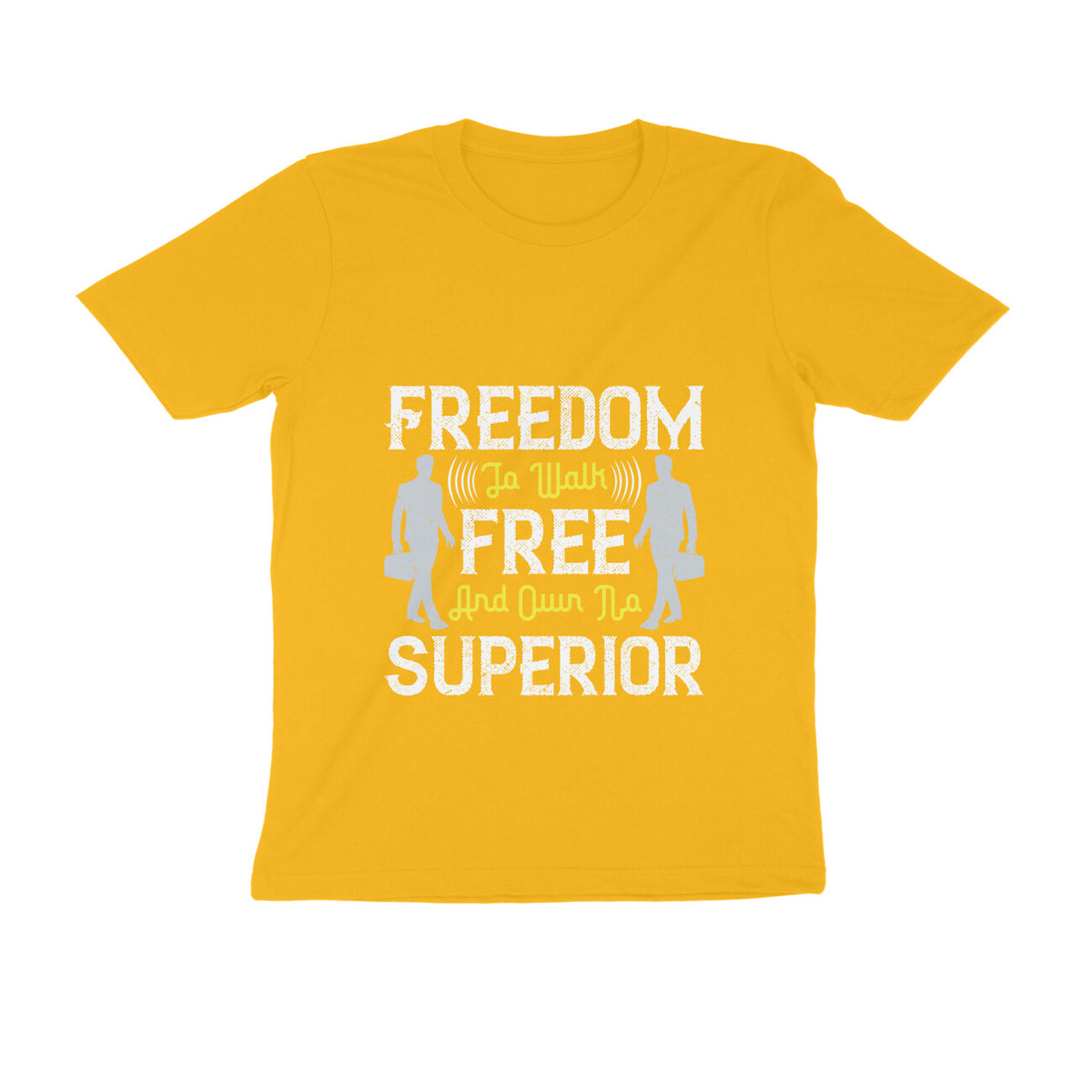 TNH - Men's Round Neck Tshirt - Walk Free