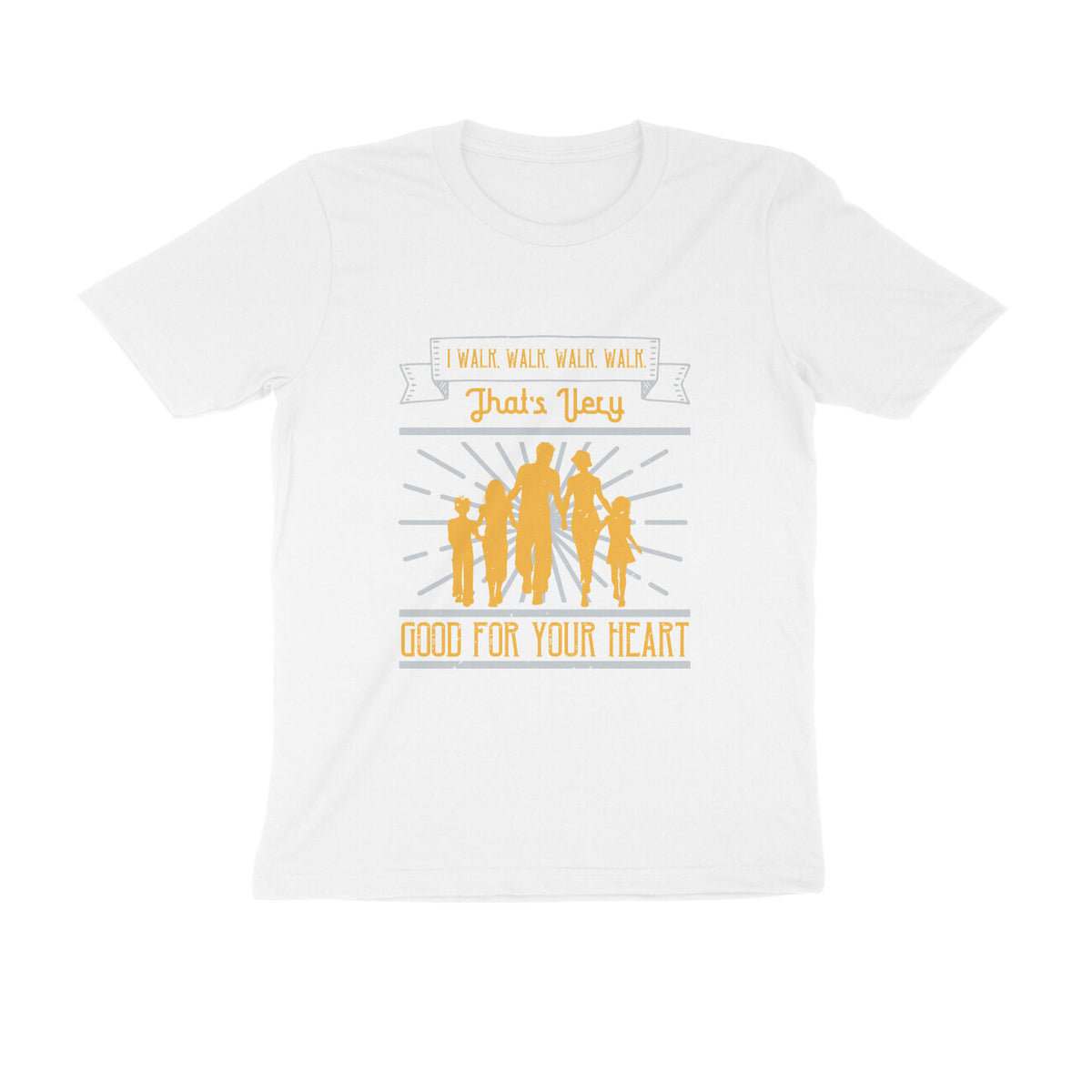 TNH - Men's Round Neck Tshirt - Walk Walk Walk