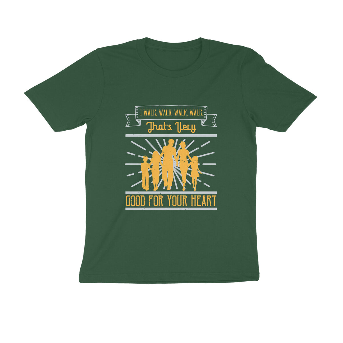 TNH - Men's Round Neck Tshirt - Walk Walk Walk