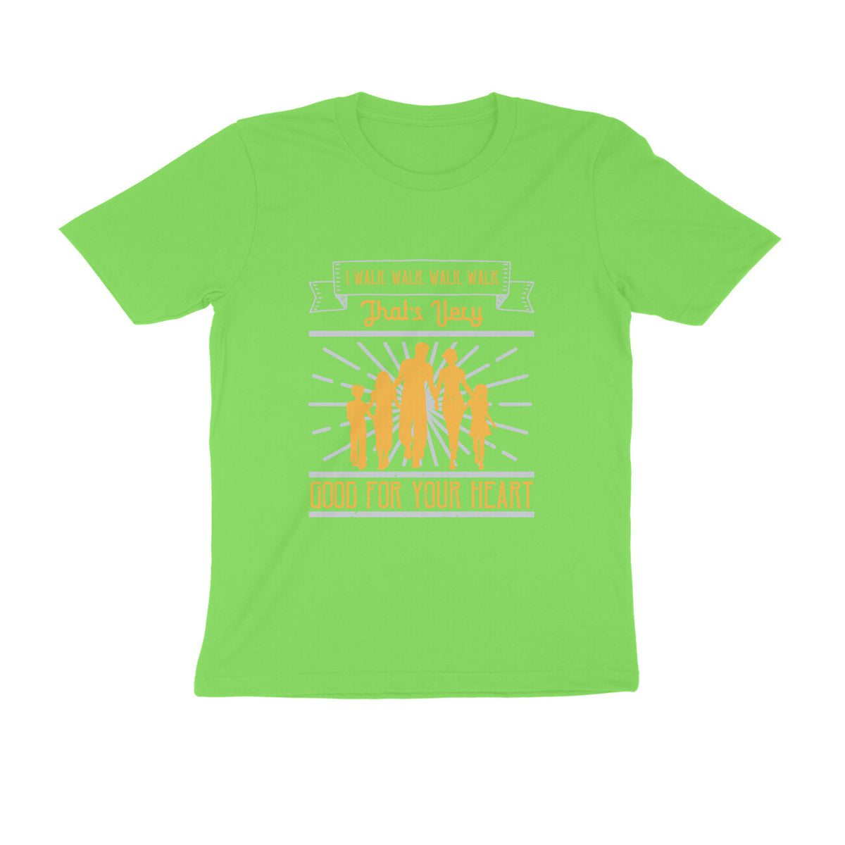 TNH - Men's Round Neck Tshirt - Walk Walk Walk