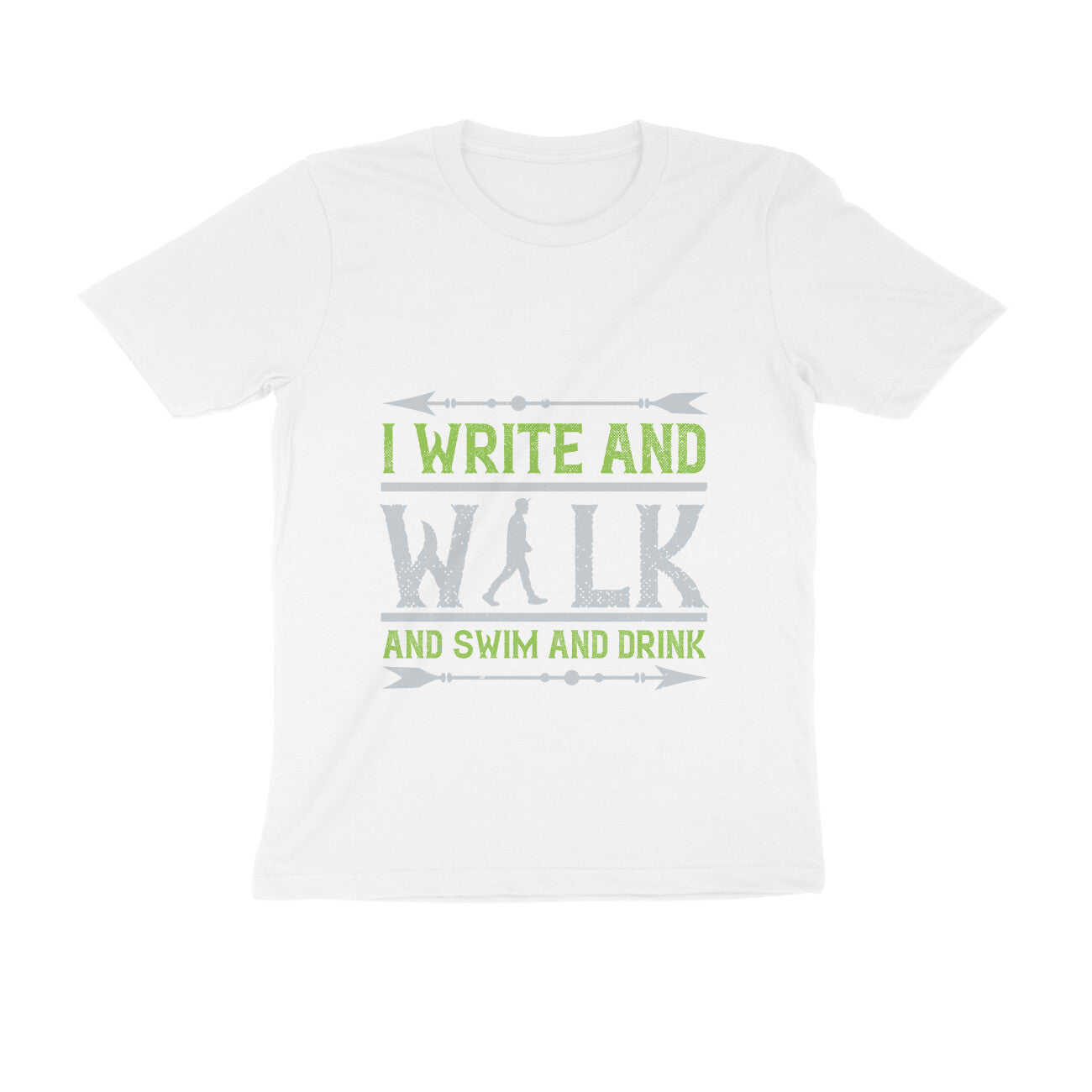 TNH - Men's Round Neck Tshirt - Walk and Swim