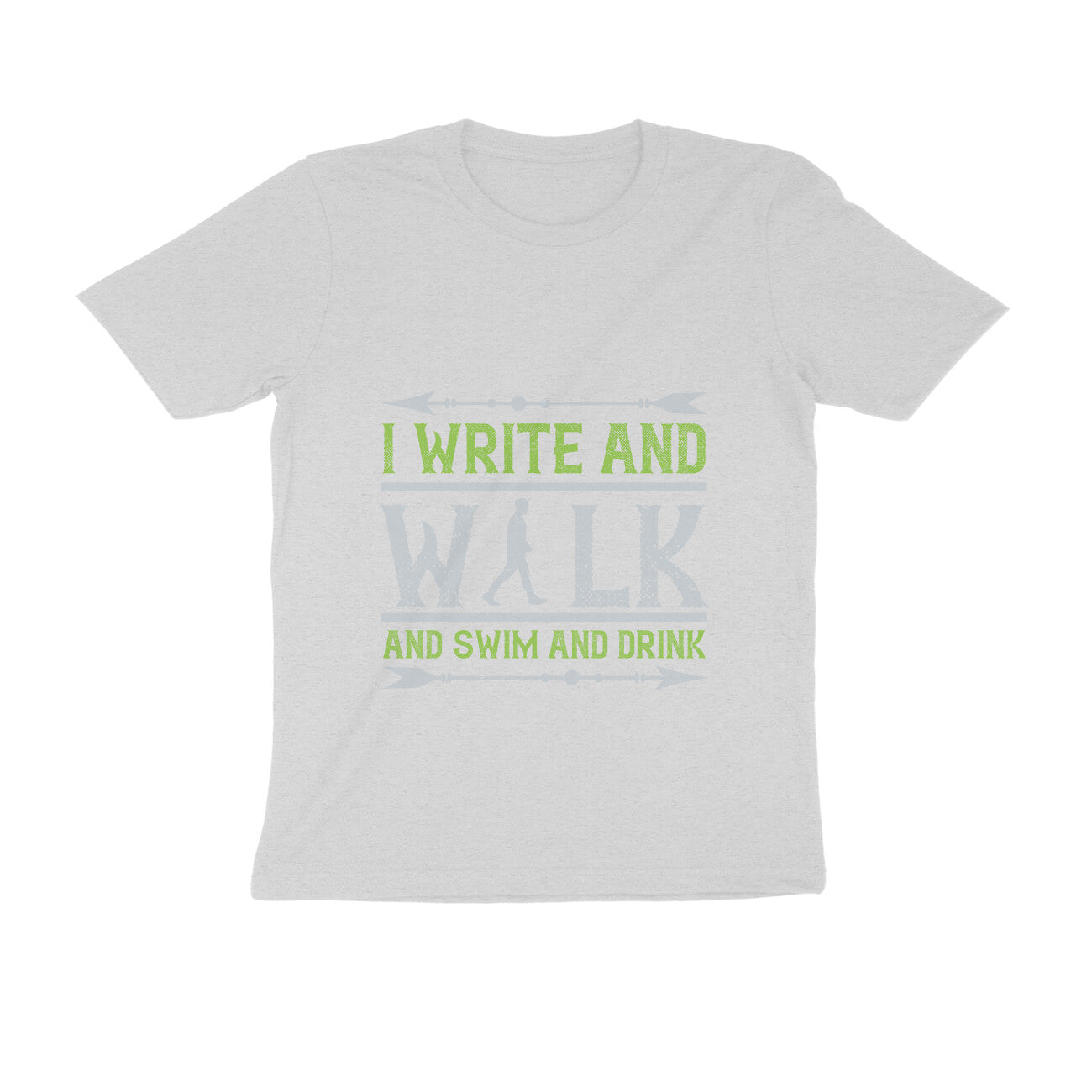 TNH - Men's Round Neck Tshirt - Walk and Swim