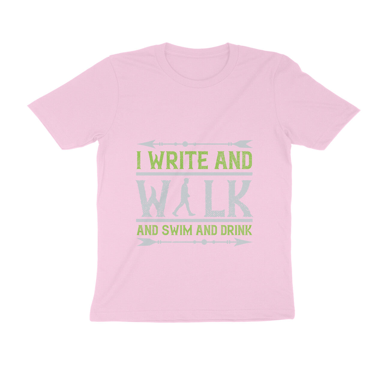 TNH - Men's Round Neck Tshirt - Walk and Swim