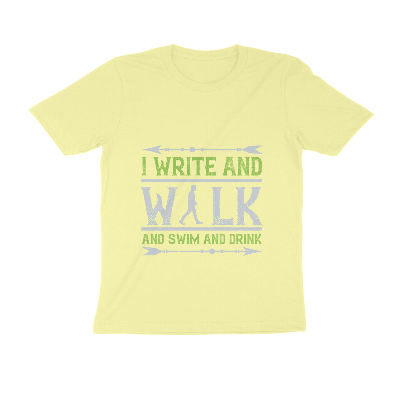 TNH - Men's Round Neck Tshirt - Walk and Swim