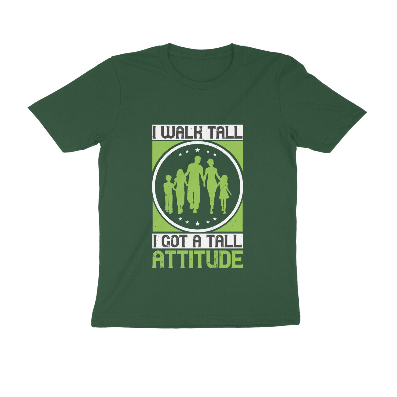 TNH - Men's Round Neck Tshirt - Walk Tall