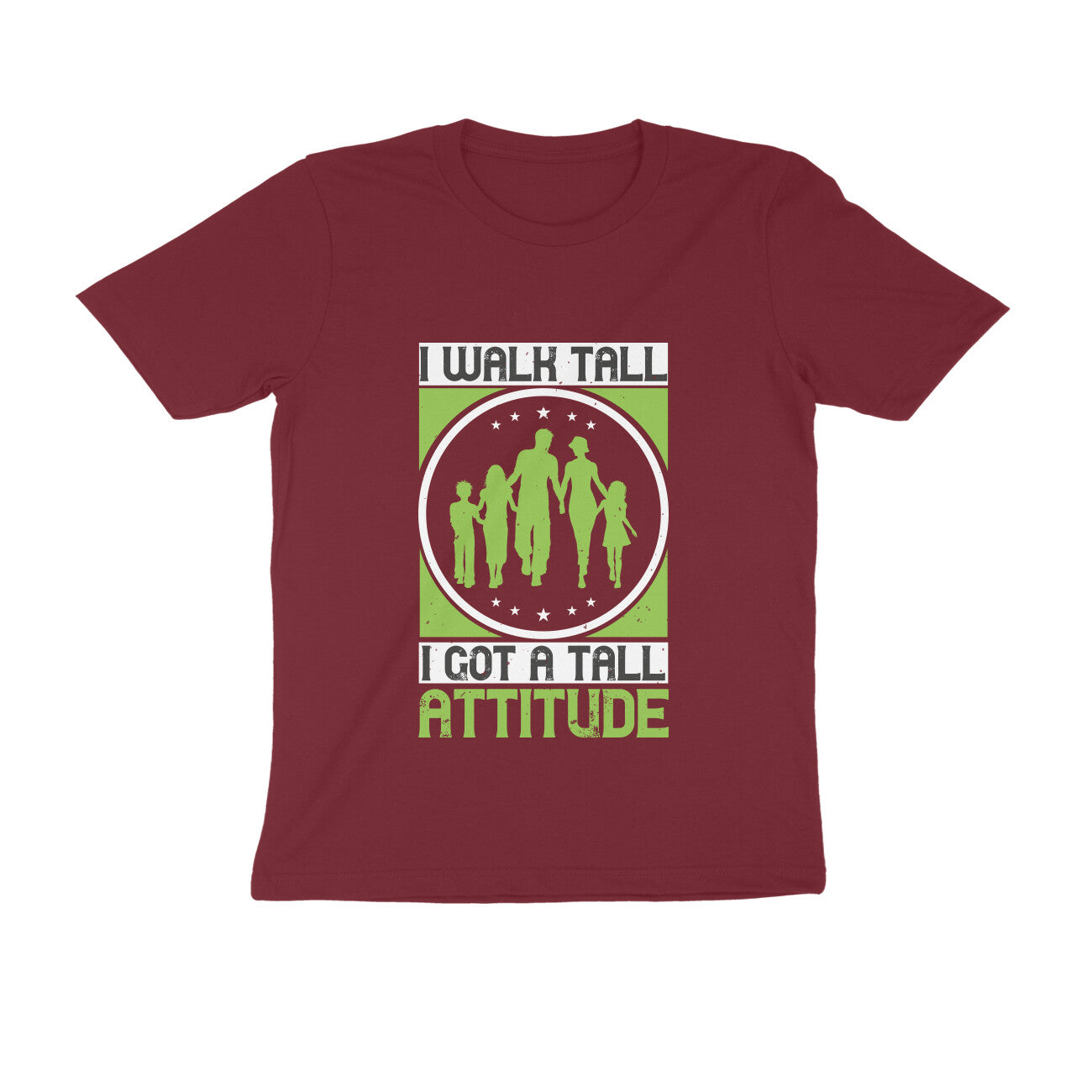 TNH - Men's Round Neck Tshirt - Walk Tall