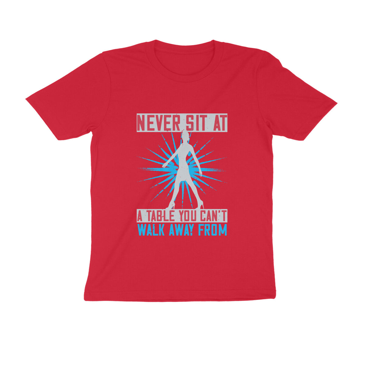 TNH - Men's Round Neck Tshirt - Never Sit, Walk Away
