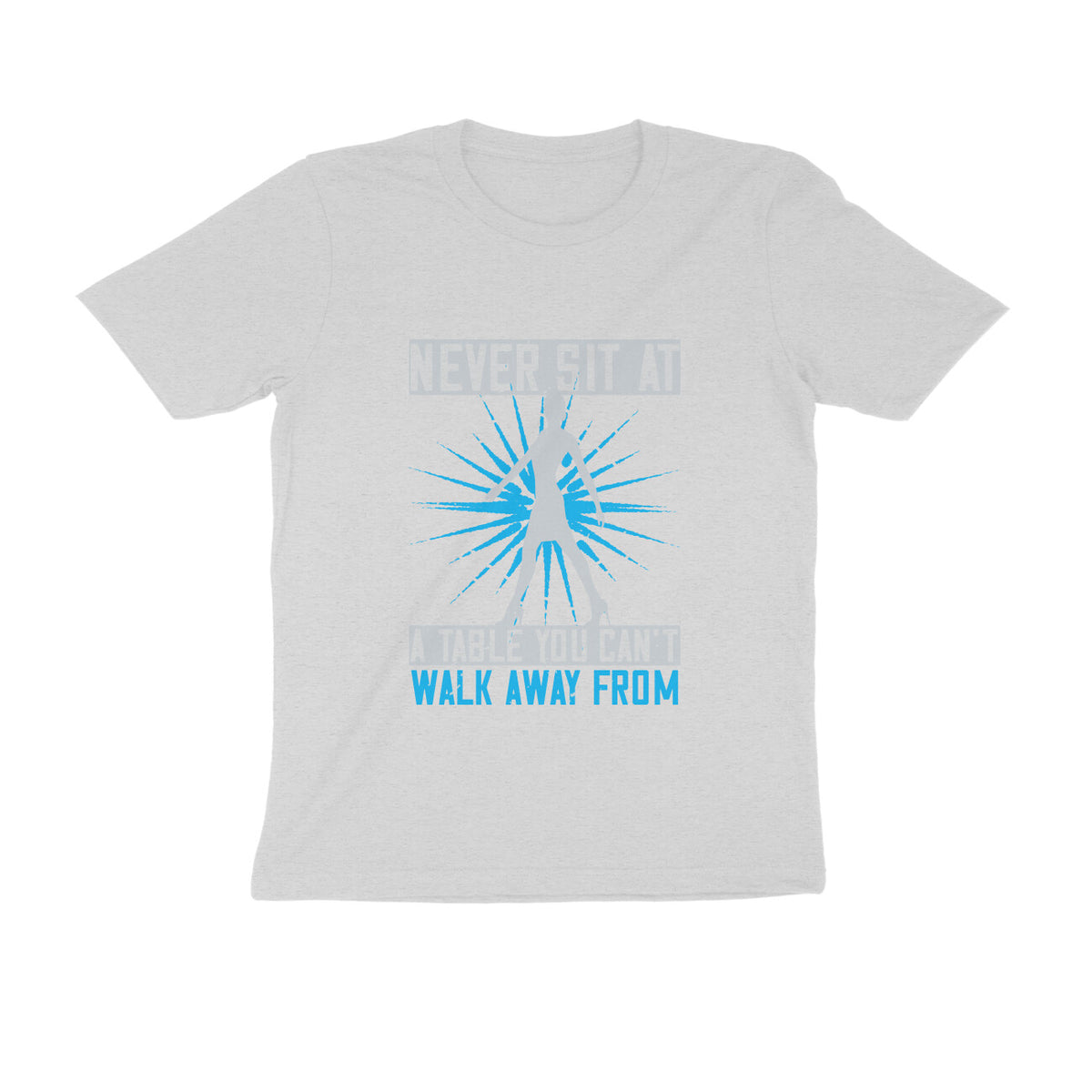 TNH - Men's Round Neck Tshirt - Never Sit, Walk Away