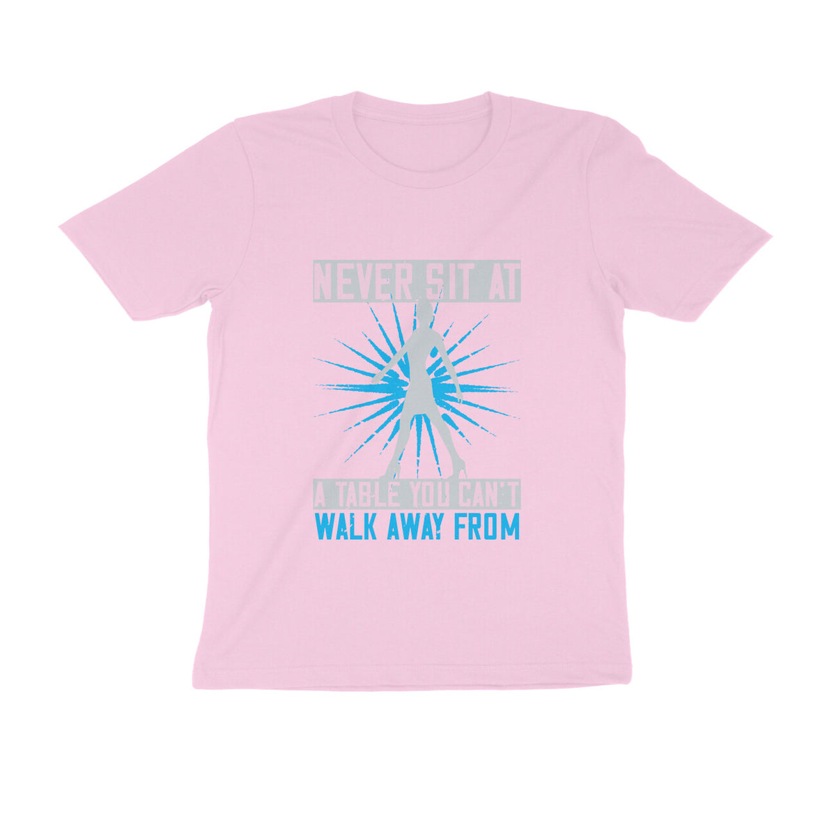 TNH - Men's Round Neck Tshirt - Never Sit, Walk Away