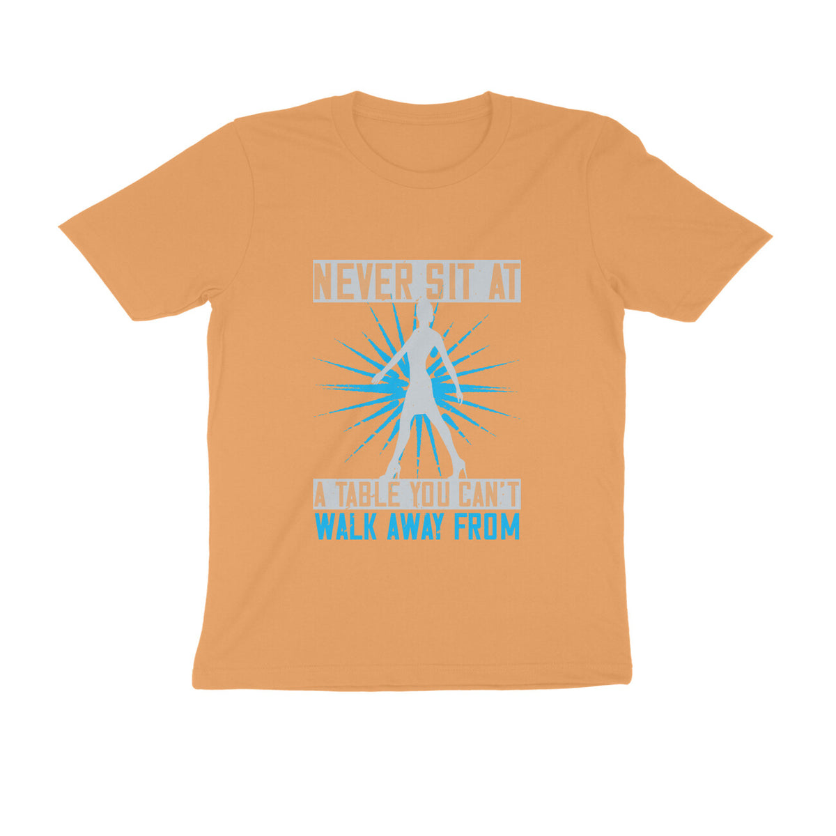 TNH - Men's Round Neck Tshirt - Never Sit, Walk Away