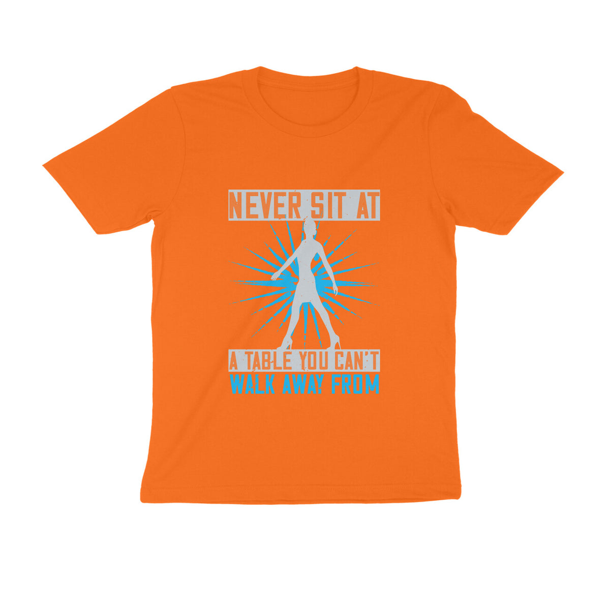 TNH - Men's Round Neck Tshirt - Never Sit, Walk Away