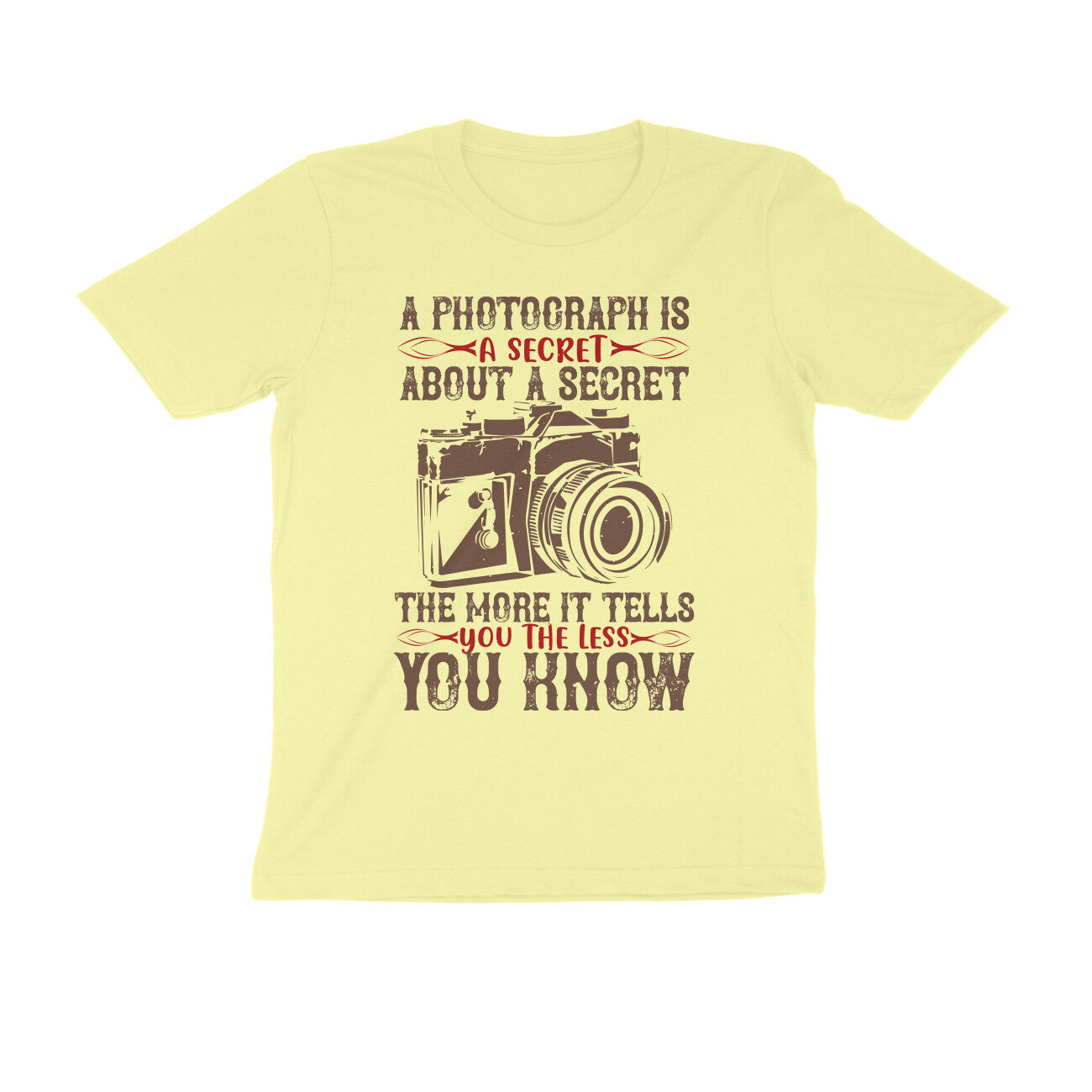 TNH - Men's Round Neck Tshirt - Photography Secret