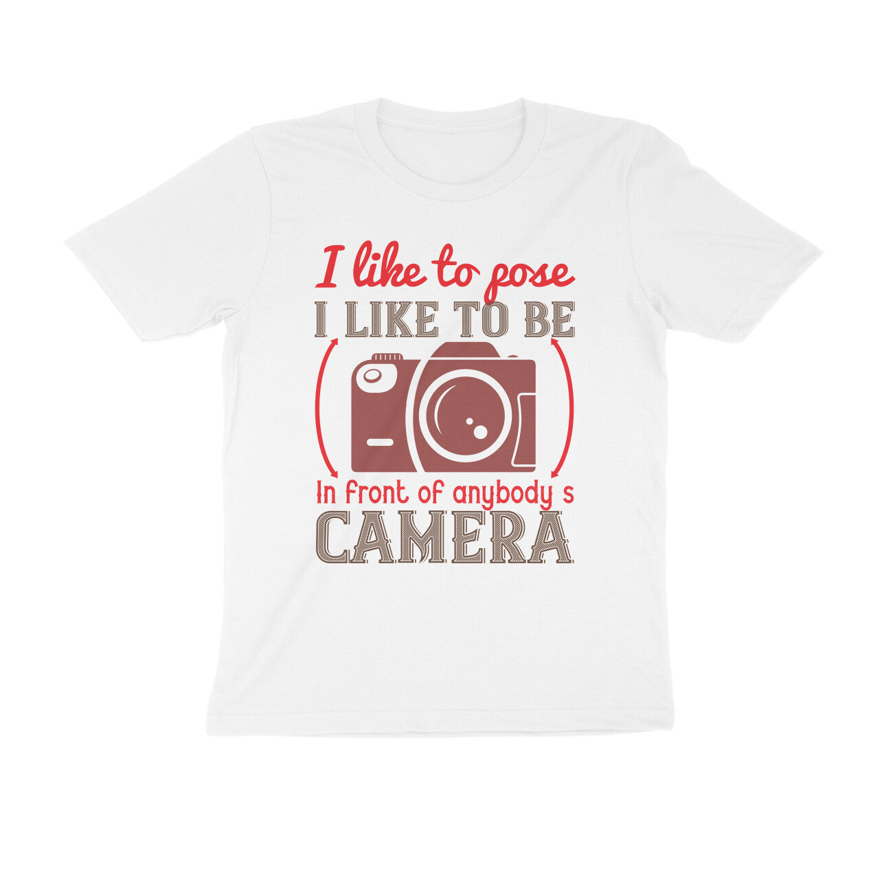 TNH - Men's Round Neck Tshirt - I Like to Pose