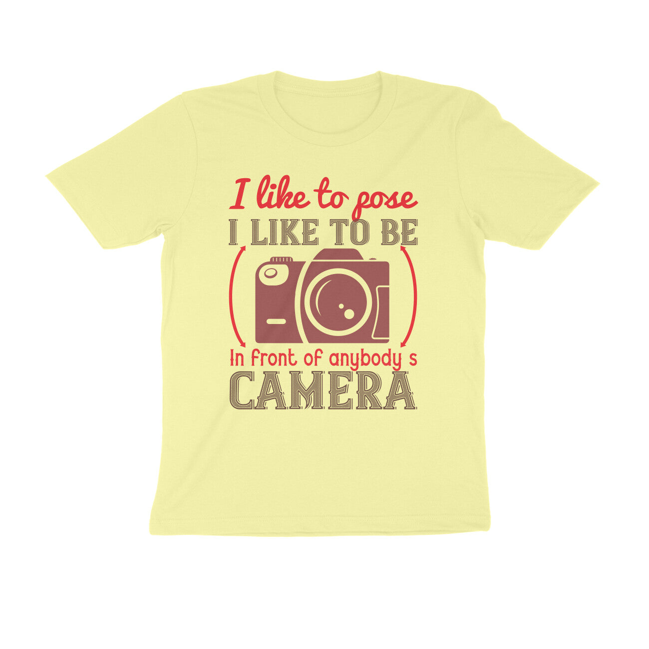TNH - Men's Round Neck Tshirt - I Like to Pose