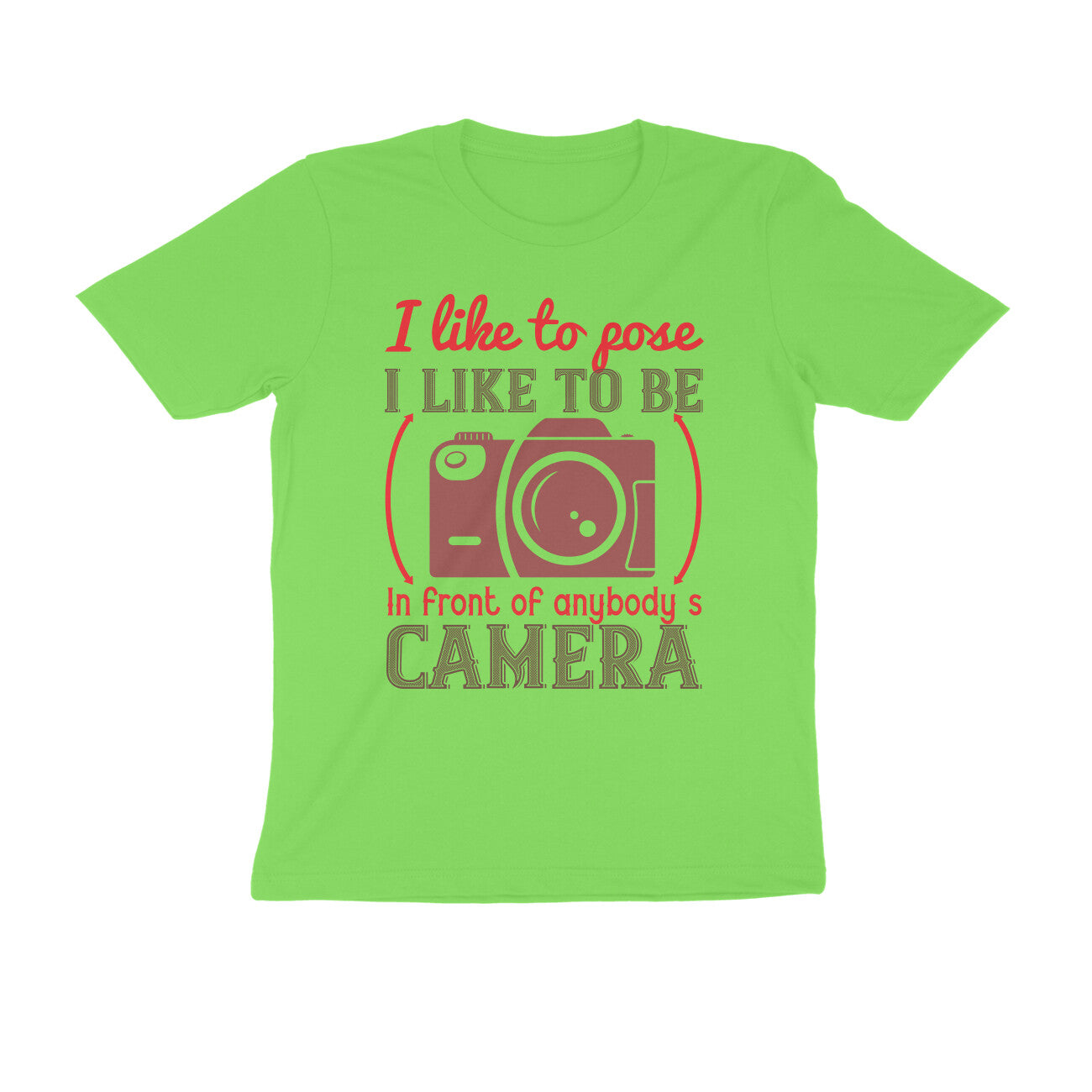 TNH - Men's Round Neck Tshirt - I Like to Pose