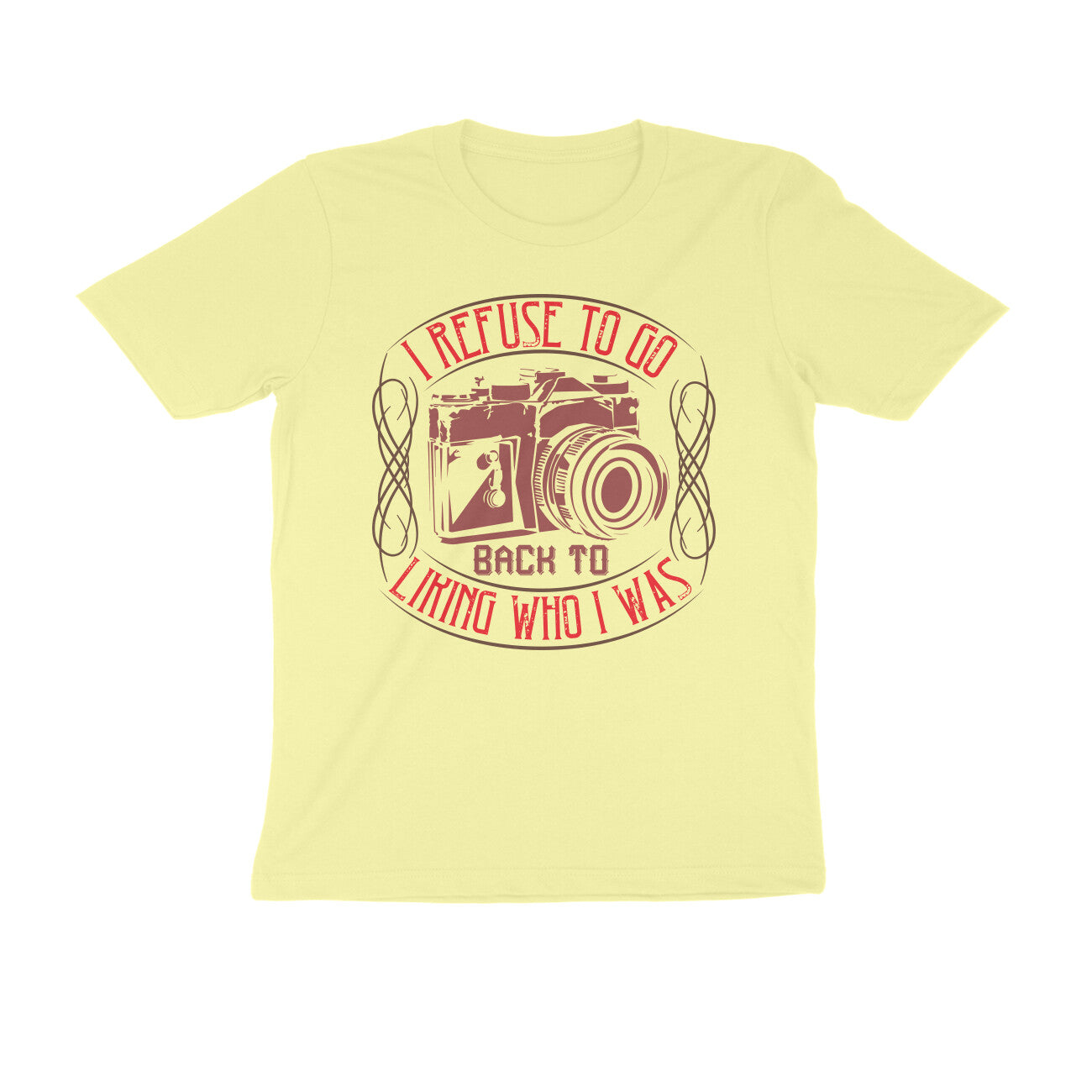 TNH - Men's Round Neck Tshirt - I Refuse to Go