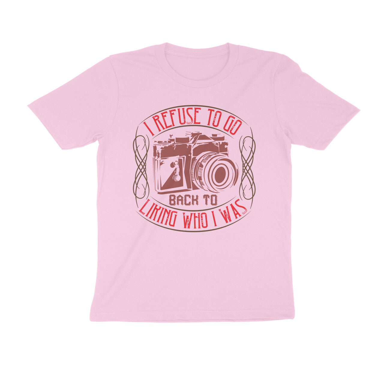 TNH - Men's Round Neck Tshirt - I Refuse to Go