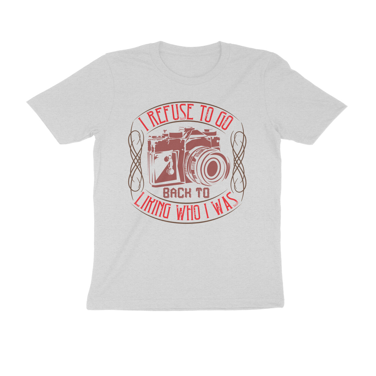 TNH - Men's Round Neck Tshirt - I Refuse to Go