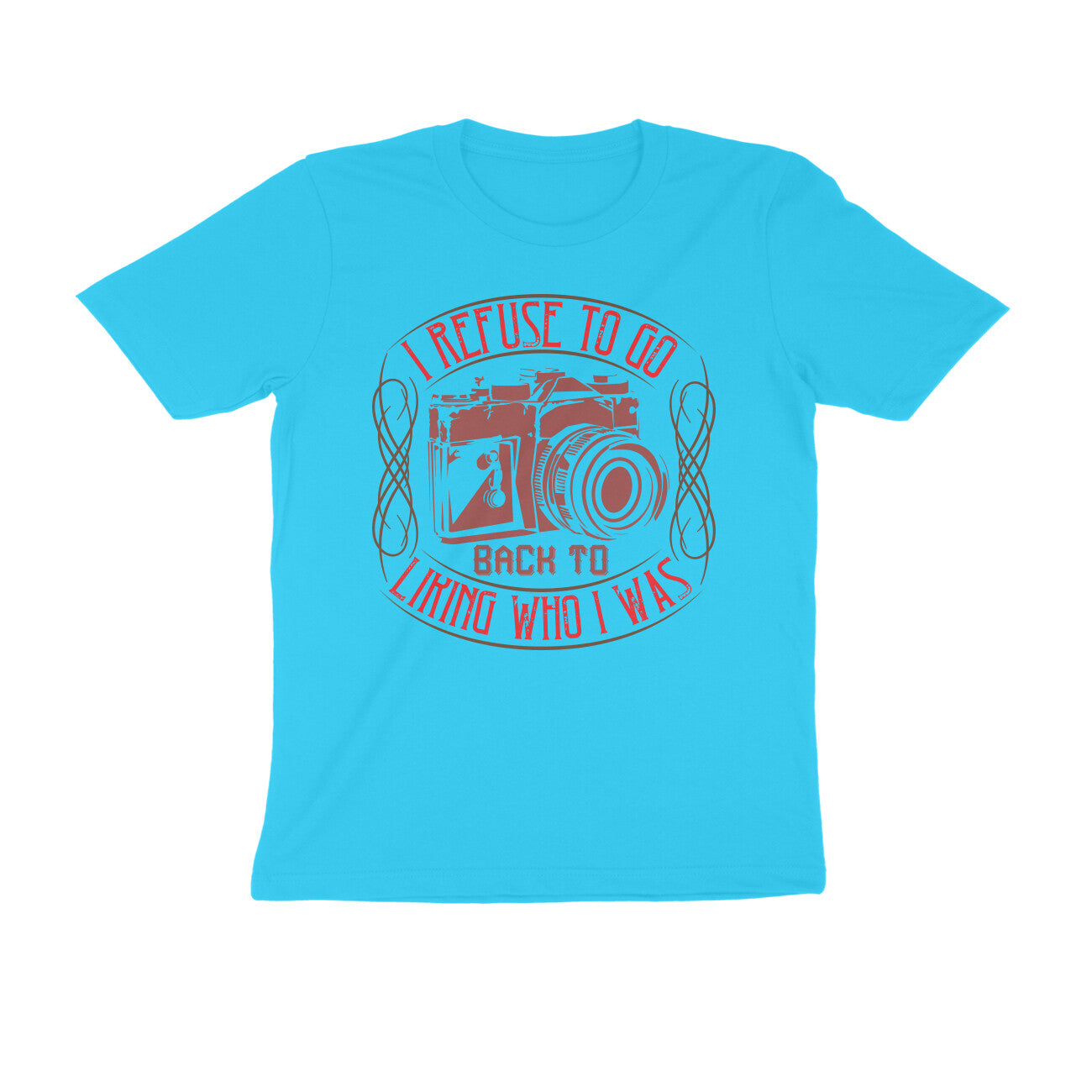 TNH - Men's Round Neck Tshirt - I Refuse to Go