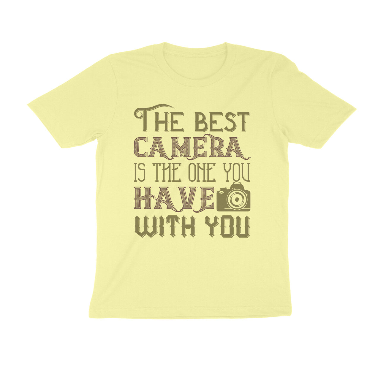 TNH - Men's Round Neck Tshirt - The Best Camera