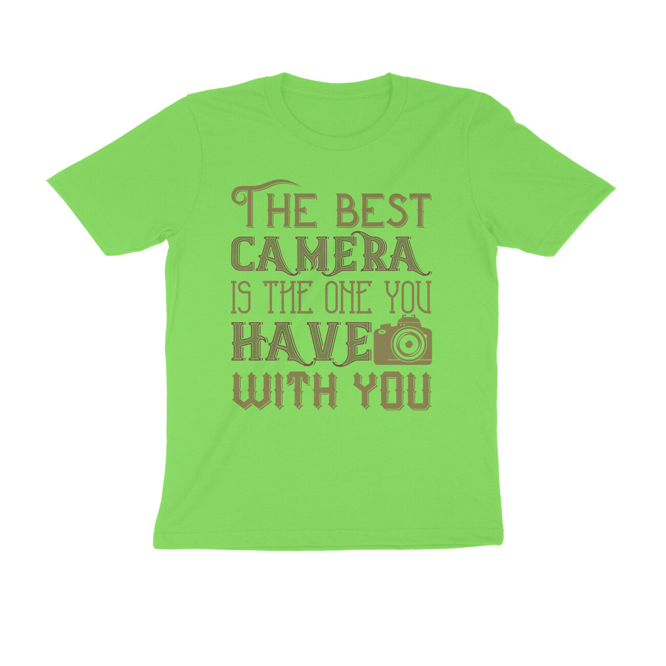 TNH - Men's Round Neck Tshirt - The Best Camera
