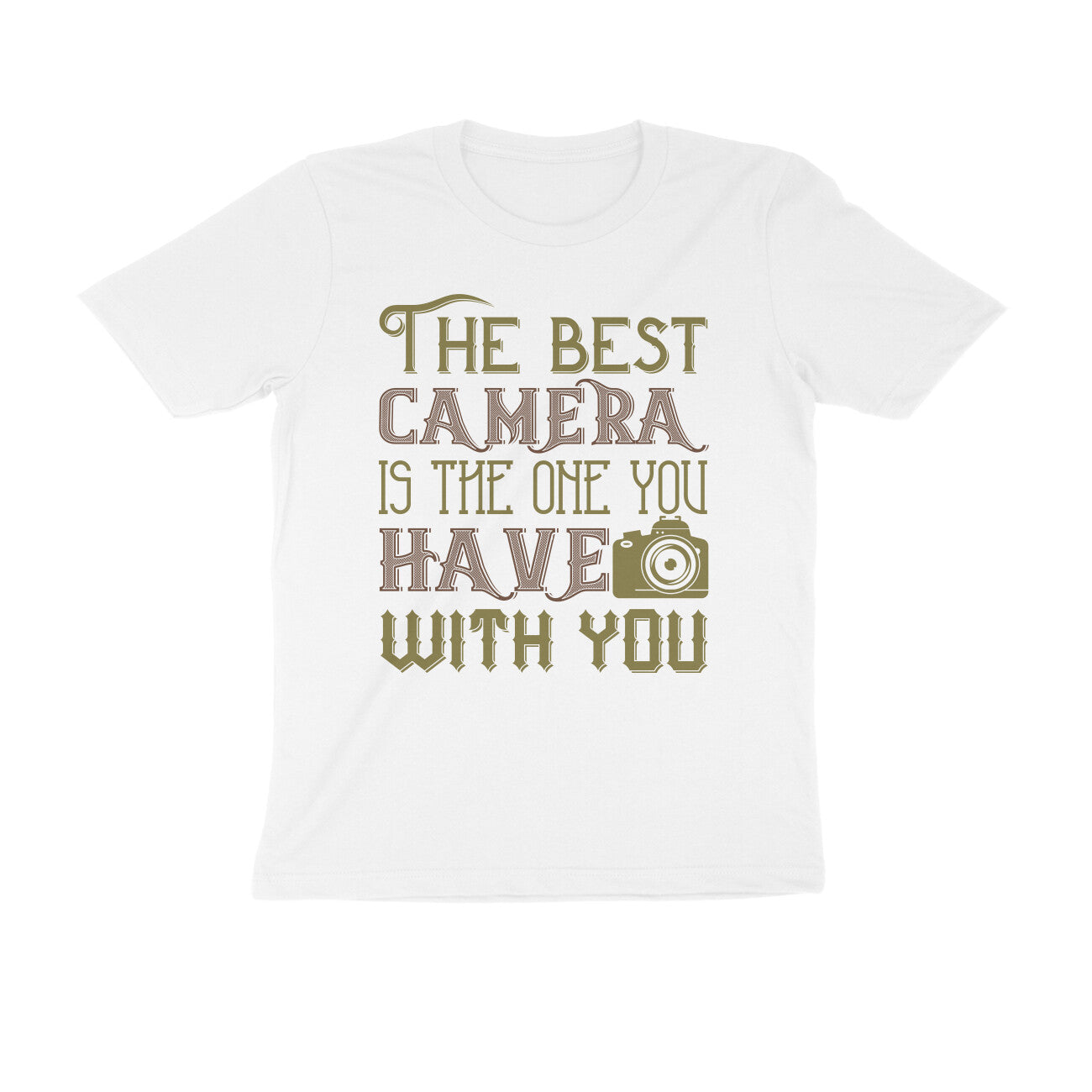 TNH - Men's Round Neck Tshirt - The Best Camera