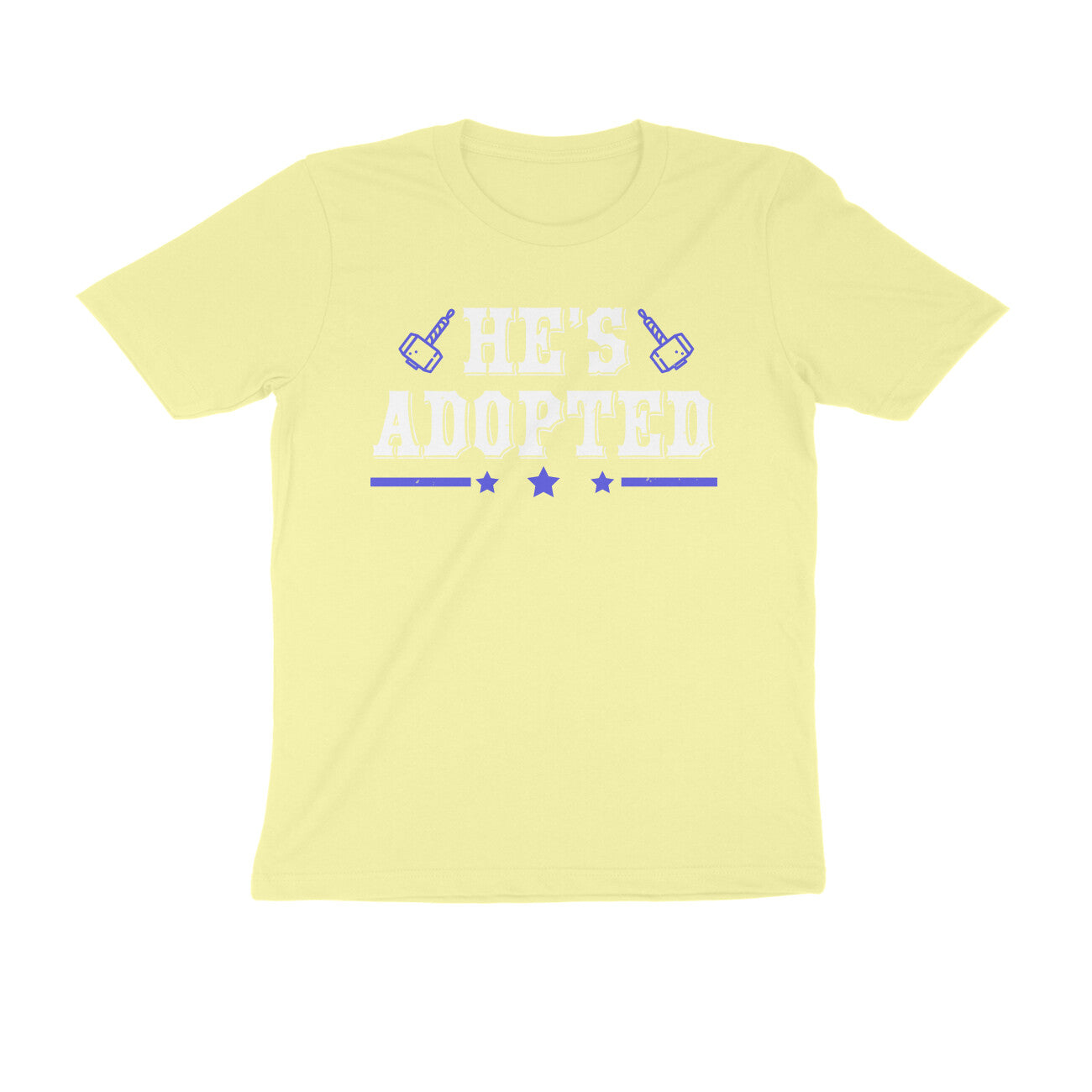 TNH - Men's Round Neck Tshirt - He's Adopted