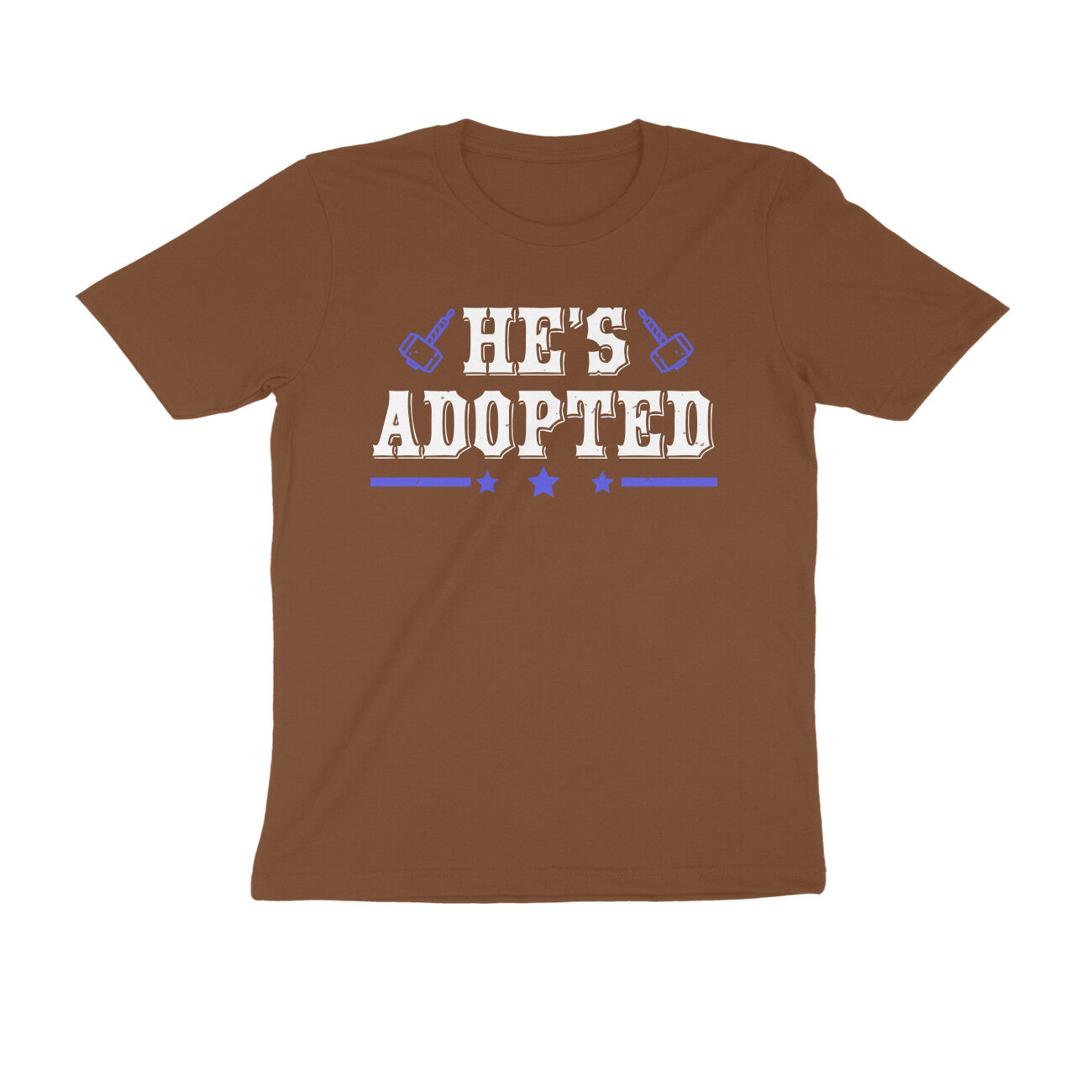 TNH - Men's Round Neck Tshirt - He's Adopted